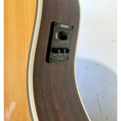 Fender Sonoran SCE LH - Acoustic Electric Guitar - Natural - Excellent w/ Hard Case image 10
