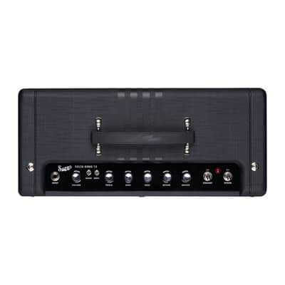 Supro Delta King 12, Black/Black image 4
