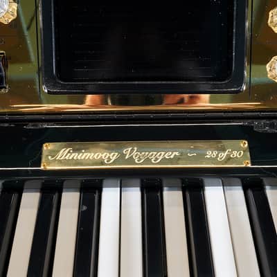 Moog Minimoog Voyager 10th Anniversary Gold Edition 44-Key Monophonic Synthesizer 2012 image 6