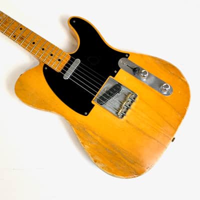 Fender Telecaster 53 Heavy Relic Paul Waller Masterbuilt 2024 Custom Shop Butterscotch Blonde image 8