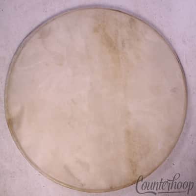 16"Calf Skin Floor Tom Batter/Resonant Drum Head Vintage Style Modern Even-Toed image 1