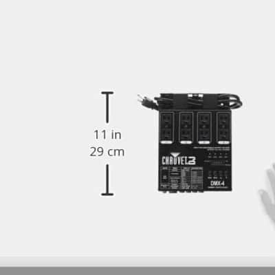 CHAUVET DJ DMX-4 LED Lighting Dimmer/Relay Pack | Lighting Accessories image 4