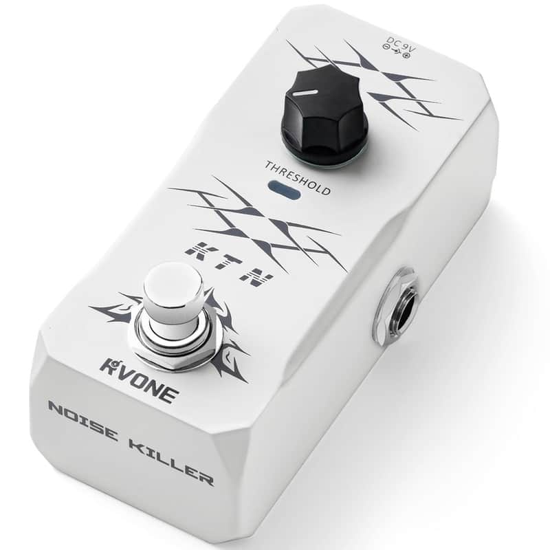 RVONE Noise Gate Guitar Pedal, Intelligent Noise Suppressor Pedal with Smart Threshold Control, Noise Killer Guitar Pedal, True Bypass & Aluminum Case, Analog Guitar Effects Pedal image 1