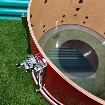 ⚡Pearl BLX All Birch 22"X14" Gong Bass Drum - Red* New Head*⚡ image 6