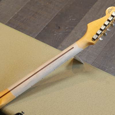 Minty! 2024 Fender Custom Shop 1954 70th Anniversary Limited Edition Stratocaster Electric Guitar Relic Sunburst + COA OHSC image 19