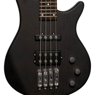 Stagg Fusion 3/4 Electric Bass Guitar - Black Open Pore - SBF-40 BLK 3/4 image 4