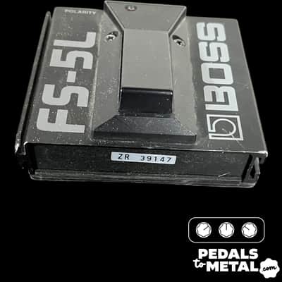 Boss FS-5L Latching Footswitch 1986 - Present - Black image 2