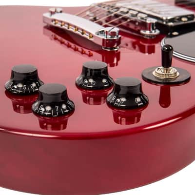 Vintage Vintage VS6 ReIssued Electric Guitar 2026 - Cherry Red image 5