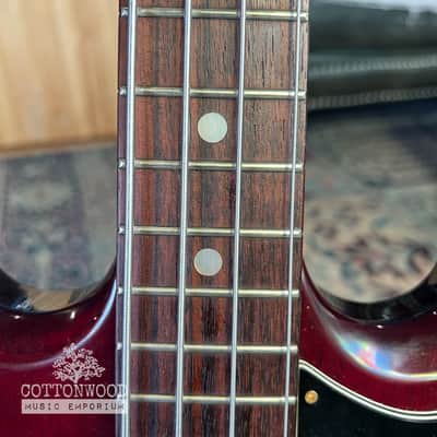 Vintage 1970s Greco EB420 Bass Guitar – Cherry Red (Made in Japan) image 8