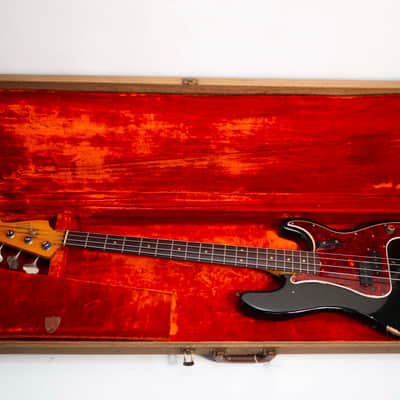 Fender Precision Bass with Rosewood Fretboard 1964 - Black Refin image 23