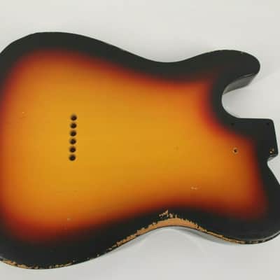 MJT Official Custom Order Vintage Aged Nitro Finish Guitar Body Mark Jenny VTT image 7