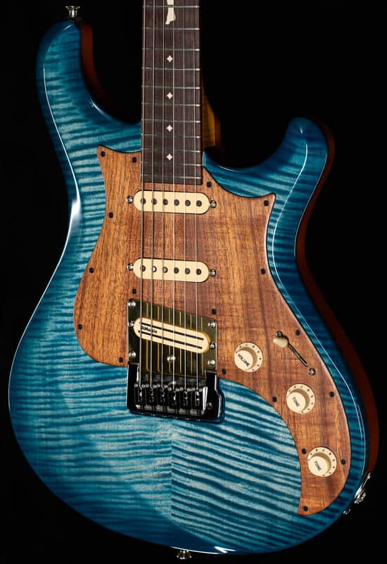 Knaggs Severn LM TurquoiseBurst w/T1 Maple Top (612) image 1
