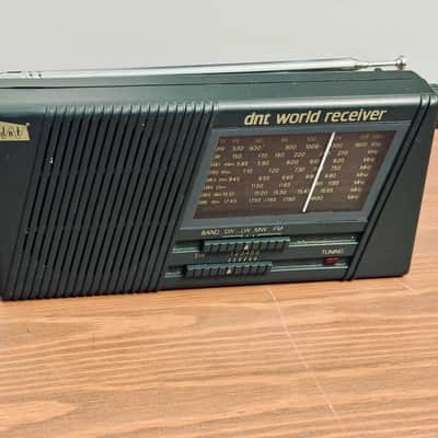 dnt World Receiver Rare Vintage Portable Radio Working 9-Band FM MW LW Warranty image 7