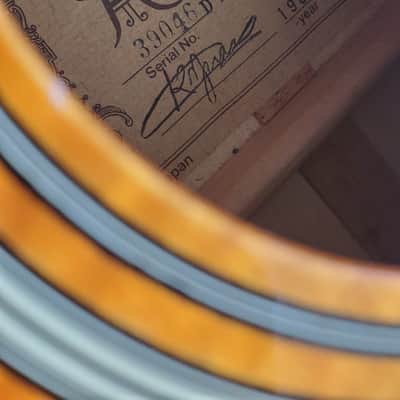 Alvarez Yairi DY87-12VS 12 string acoustic electric guitar - DY Flamed Vintage Sunburst image 7