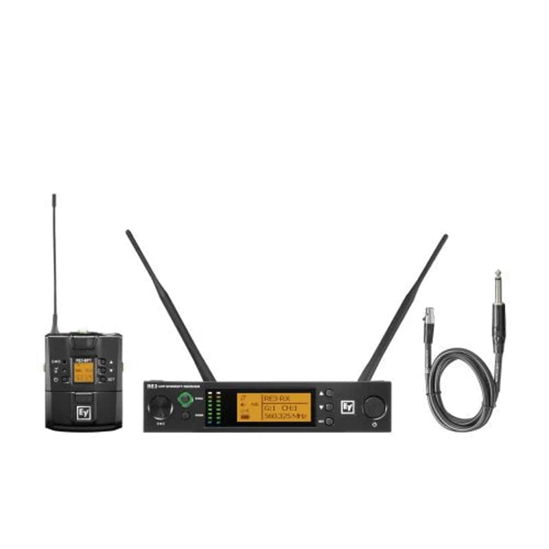 Electro-Voice RE3-BPGC-5L Wireless Bodypack System with GC3 Cable - 488-524MHz image 1