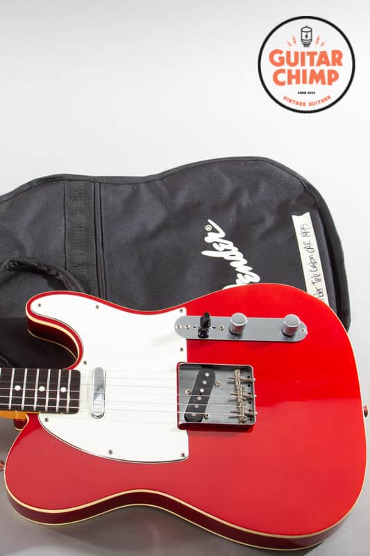 1995 Fender Japan TL62B ’62 Telecaster Custom – Candy Apple Red | Double-Bound | 7.25" Radius | MIJ image 1