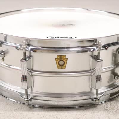 Ludwig Acrolite 5x14" 8-Lug Snare Drum W/ COB Hoops Vintage 1960's