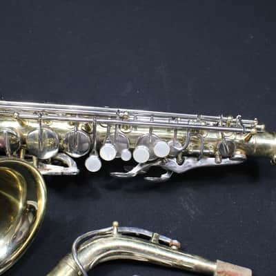 A Conn Shooting Stars Director Alto Saxophone in it's Original Case 16 S image 3