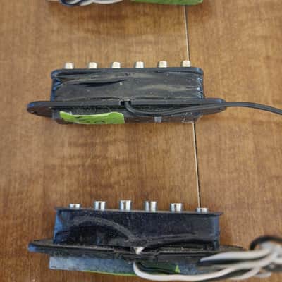 Unknown Set of Single Coil Ceramic Stratocaster Type Pickups @4k - Set #3 image 2