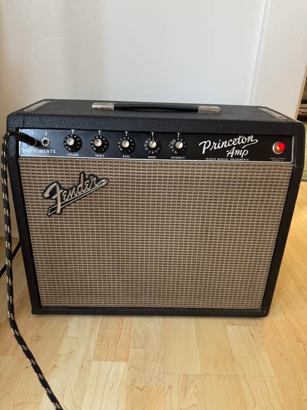 Fender Princeton 12-Watt 1x10" Guitar Combo 1964 - 1967 - Black Panel image 1