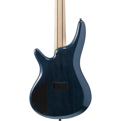Ibanez Standard SR405EQM-SCB Stained Cosmic Blue Starburst - 5-String Electric Bass imagen 5