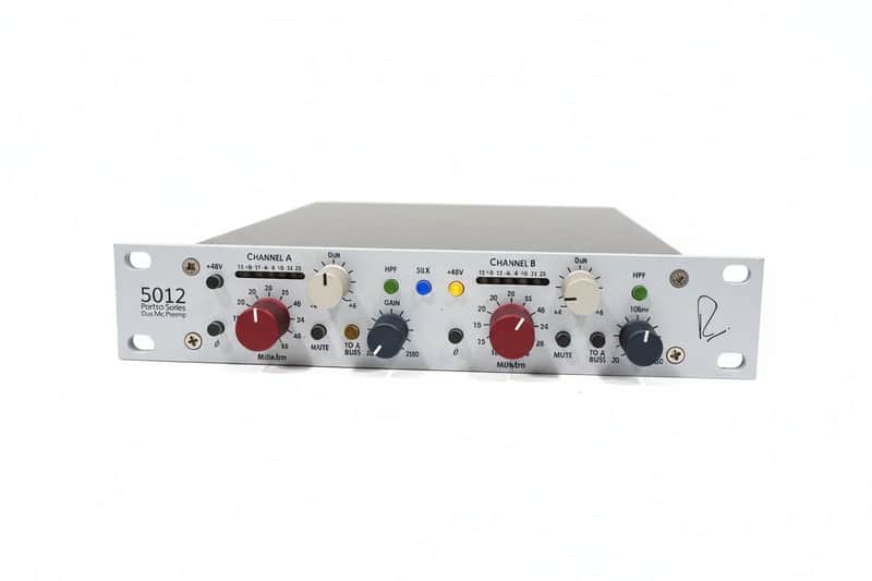 5012 Portico Series Duo Mic Preamp - High-Quality Preamp - Very Good w/ Power Supply image 1