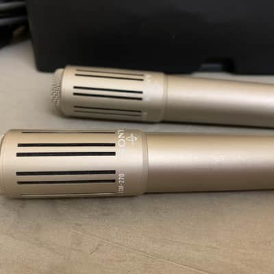 Vintage Sony Electret Condenser Microphones - ECM-270 Pair image 3