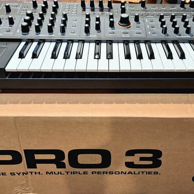 Sequential Pro 3 37-Key 3-Voice Monophonic / Paraphonic Synthesizer 2020 - Present - Black image 2