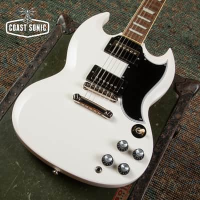 2021 Epiphone Inspired by Gibson Custom '61 SG Standard, Gibson Burstbuckers, hardcase image 7