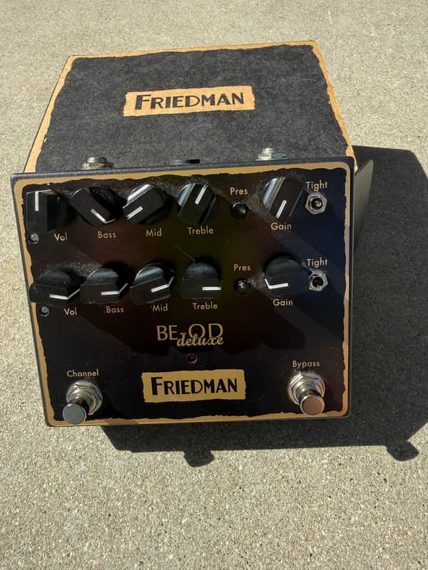 Friedman BE-OD Deluxe Overdrive 2018 - 2019 - Black image 1