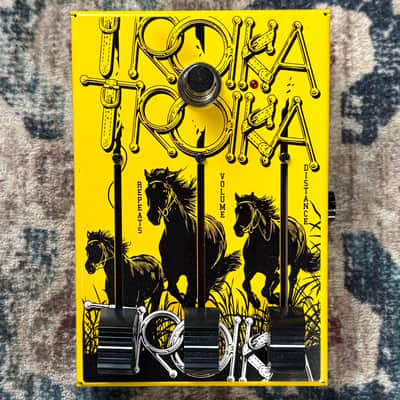 2025 JHS X Third Man Hardware TROIKA Limited Edition 1/300 YELLOW Delay Guitar/Microphone Effect Pedal! image 3