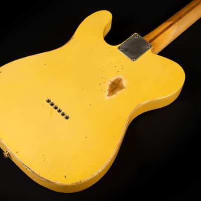 2005 Real Guitars Custom Built T - Butterscotch Blonde Heavy Relic Nitro | German Masterbuilt Telecaster 1-Piece Swamp Ash Body Suhr Pickups 3.0kg | CoA OHSC image 13