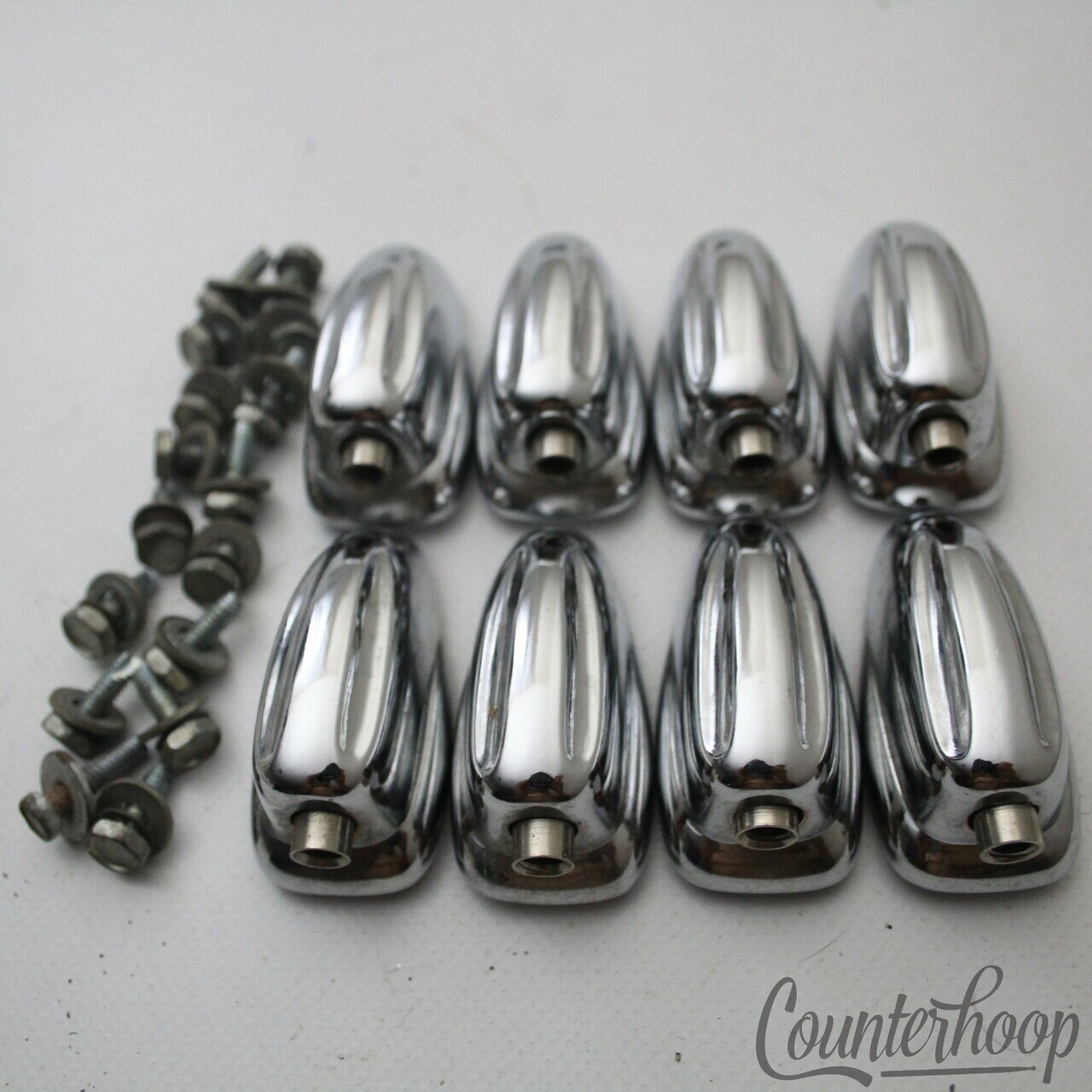 Slingerland 8x Small Sound King 3Ply Lugs Tom/Snare Drum Hex Chrome 70s-80s USA — main photograph