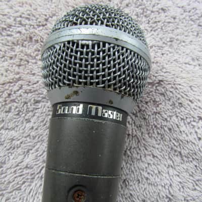 Sound Master Model 581 Dynamic Microphone SM58 Knockoff With Cable & Peavey Case Made In Japan image 5