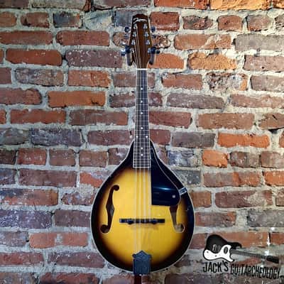 Johnson MA-100 A-Style Archtop Mandolin (2010s - Sunburst) image 2