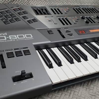 Roland JD-800 *LEGEND* 61-Key Programmable Synthesizer ✅RARE from ´90s✅CARBON✅ Checked & Cleaned ✅ NO Redglue✅ image 10