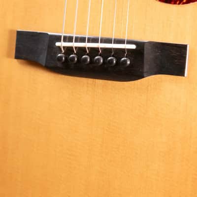 Eastman E1OMCE-DLX OM Acoustic/Electric Guitar with Gig Bag image 13