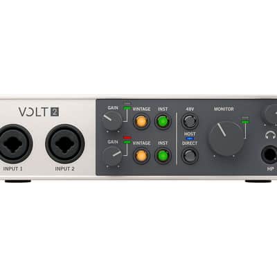 Universal Audio Volt 2 2-in/2-out USB 2.0 Audio Interface w/ Built-In Mic Preamp image 2