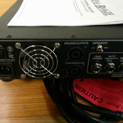 Mesa Boogie Subway D-800 Plus 800-Watt Bass Amp Head 2016 - Present - Black image 7