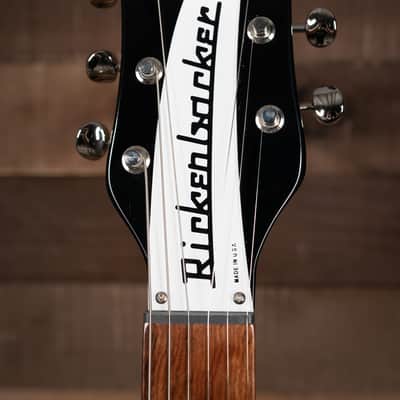 Rickenbacker 350V63 Liverpool, 3 Pickup Semi-Hollow Jet Glow image 7