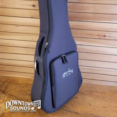 Martin J-16E 14-Fret Jumbo Acoustic / Electric Guitar with Martin Soft Shell Case - Black Smoke image 8