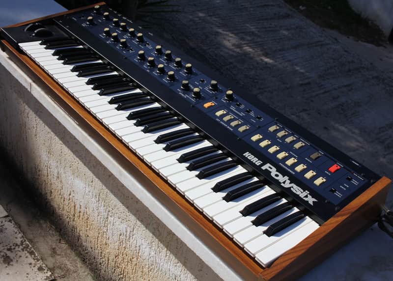 Korg PolySix with ModyPoly MIDI upgrade kit, Recapped, Tuned, Callibrated image 1