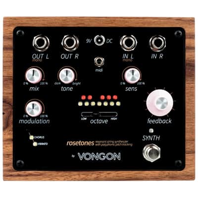 Vongon Rosetones Resonant String Synthesizer Pedal
