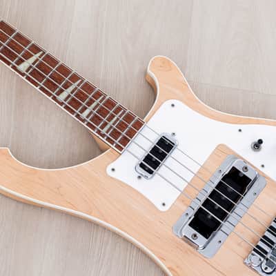 2002 Rickenbacker 4003 Neck Through Bass Mapleglo w/ Case, Paperwork image 7