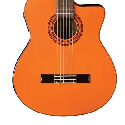 Washburn C5CE Classical Acoustic Electric Amber Top image 2
