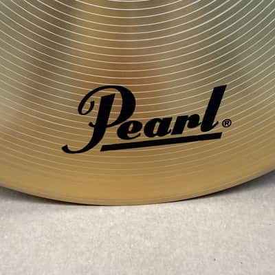 Pearl 14" Hi-Hat Pair (Top & Bottom) & Crash Cymbal 3-Pack – Brand New / Mint Condition Student Pack image 11