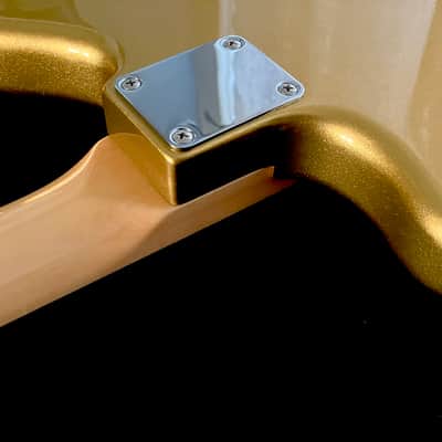 Fender FSR MIJ Made in Japan 2025 MH Matching Headstock Traditional 60s Jazzmaster - Mystic Aztec Gold image 13