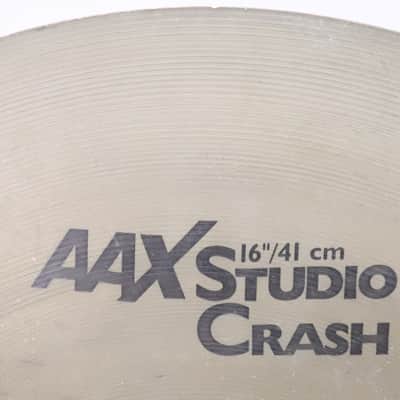 Sabian 16" AAX Studio Crash Cymbal image 6