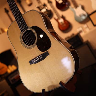 Martin D-28 Standard Series Acoustic Guitar - Natural Gloss with Aging Toner 0222 image 6