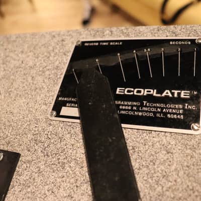 Ecoplate II Plate Reverb (rare and incredible like EMT 140!) image 1